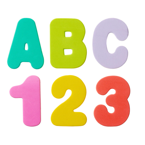 Vital baby SPLASH Alphabet & Numbers Set